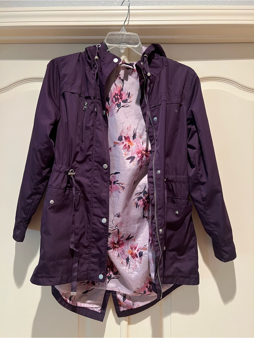 Time and Tru Hooded Jacket